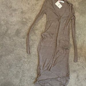 Free people beach full length cardigan